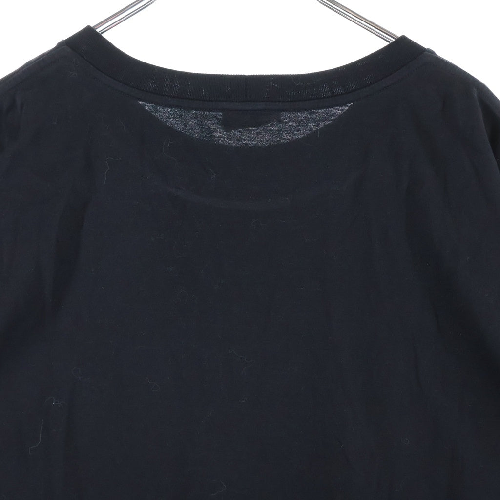 CELINE(セリーヌ) トリオンフ刺繍 クルーネック半袖Tシャツ カットソー ブラック 2X04I671Q