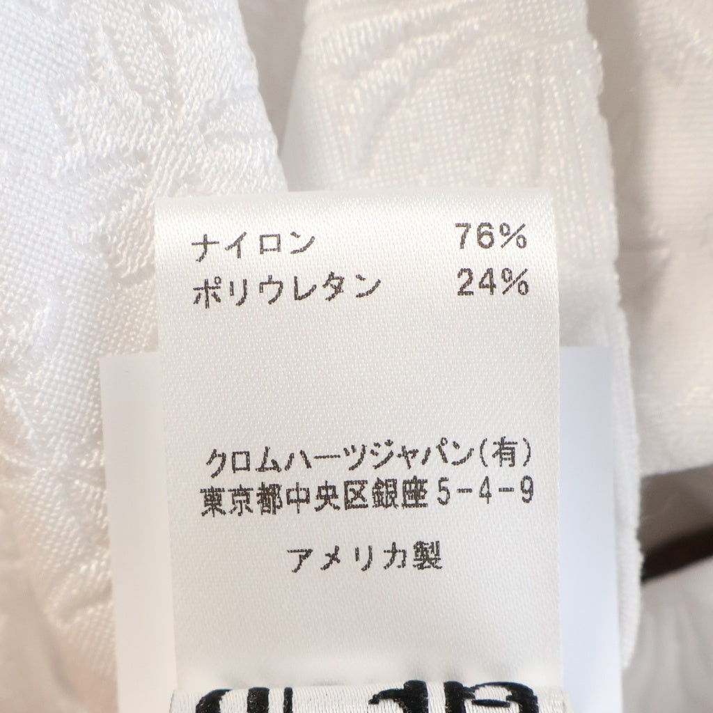 CHROME HEARTS(クロムハーツ) CHプラス総柄リブタンクトップ ホワイト レディース