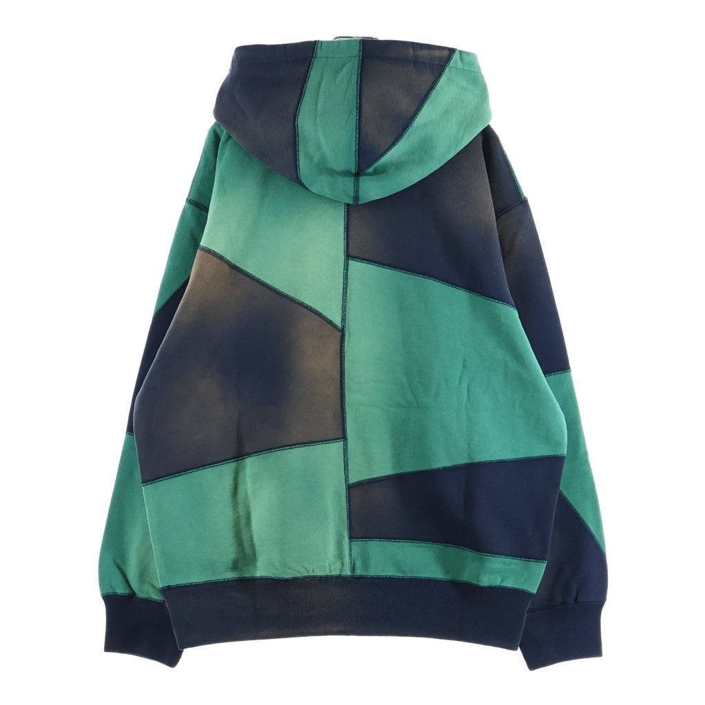 SUPREME(シュプリーム) 20AW Patchwork Hooded Sweatshirt パッチワーク フーデッド スウェット パーカー グリーン