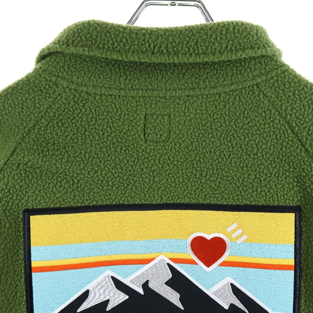 HUMAN MADE(ヒューマンメイド) OUTDOOR FLEECE JACKET アウトドアー ジップアップ フリースジャケット グリーン