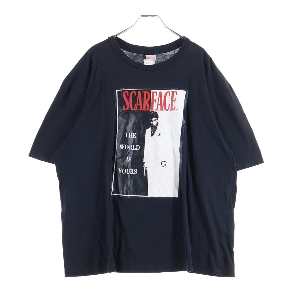 VINTAGE(ヴィンテージ) 00S VINTAGE SCARFACE TEE ヴィンテージ スカーフェイス クルーネック カットソー Tシャツ ブラック