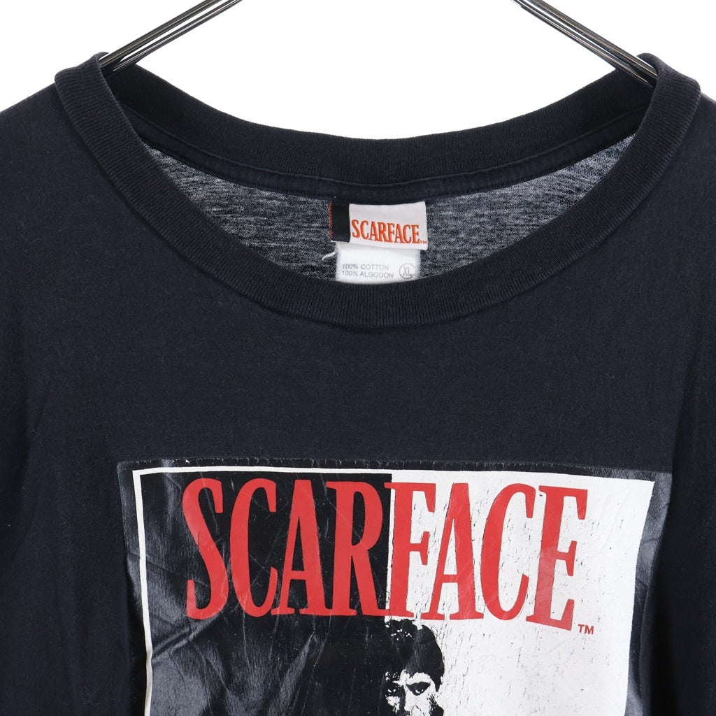 VINTAGE(ヴィンテージ) 00S VINTAGE SCARFACE TEE ヴィンテージ スカーフェイス クルーネック カットソー Tシャツ ブラック