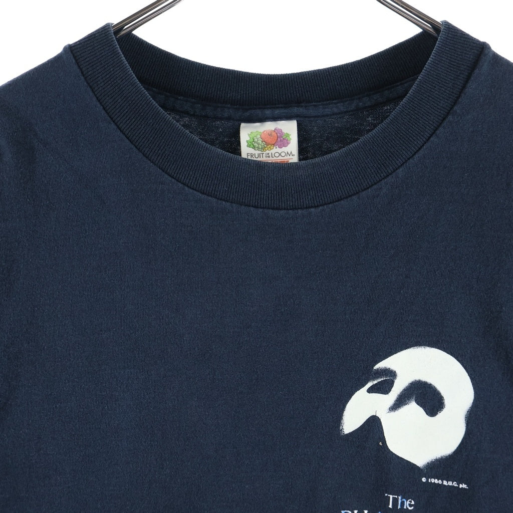 VINTAGE(ヴィンテージ) 90S～00S VINTAGE PHANTOM OF THE OPERA ヴィンテージ オペラ座の怪人 ミュージカルプリント 半袖Tシャツ カットソー ブラック