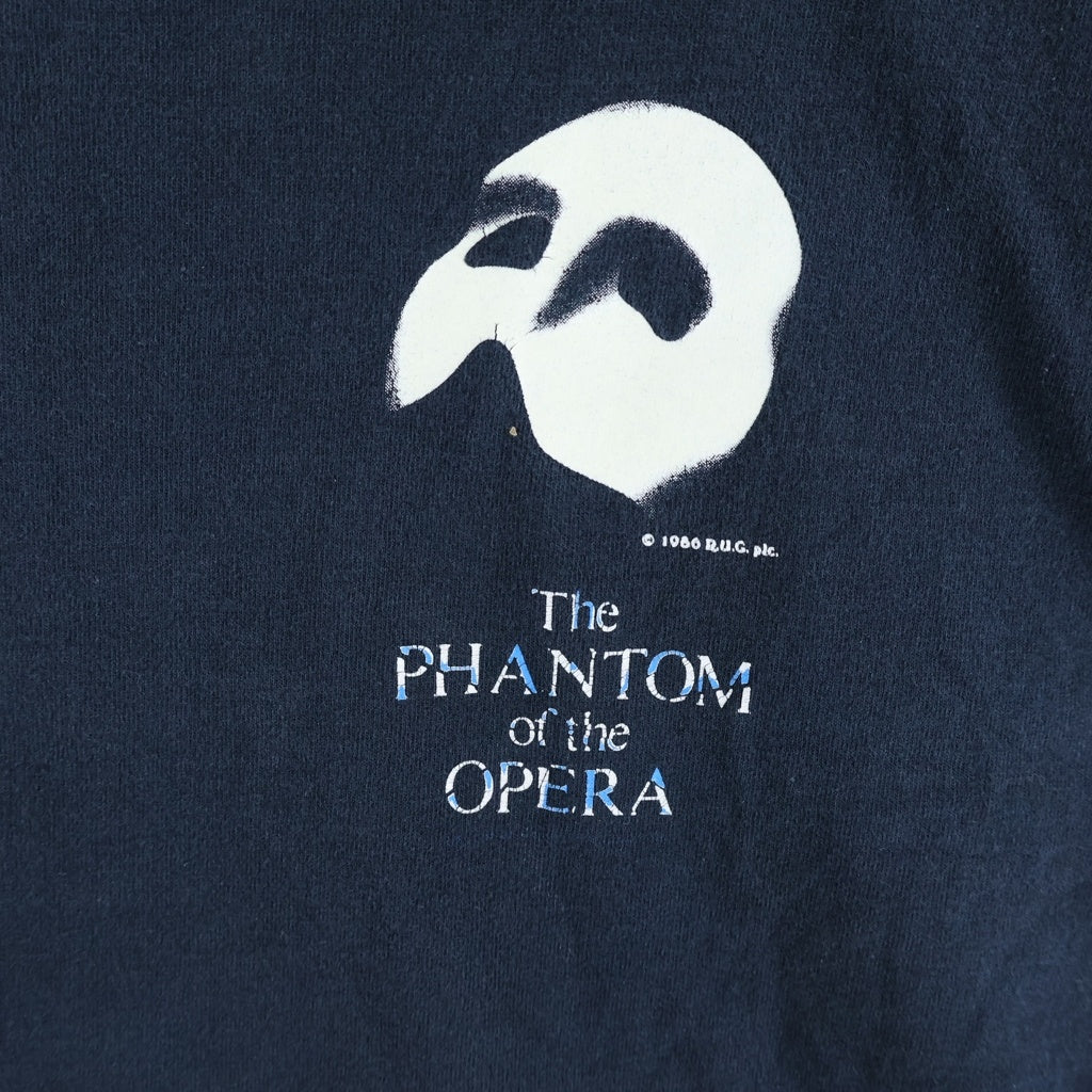 VINTAGE(ヴィンテージ) 90S～00S VINTAGE PHANTOM OF THE OPERA ヴィンテージ オペラ座の怪人 ミュージカルプリント 半袖Tシャツ カットソー ブラック