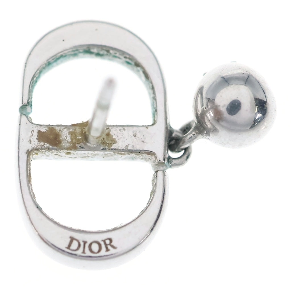 Christian Dior(クリスチャンディオール) PETIT CD ペティット シグネチャーロゴデザイン ピアス シルバー レディース