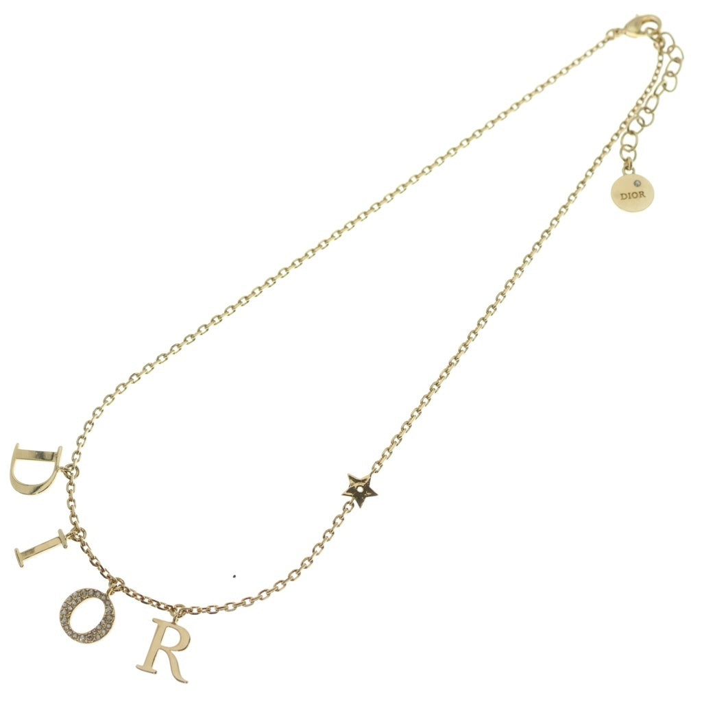 Christian Dior(クリスチャンディオール) レボリューション ロゴデザイン ネックレス ゴールド CD85990 レディース