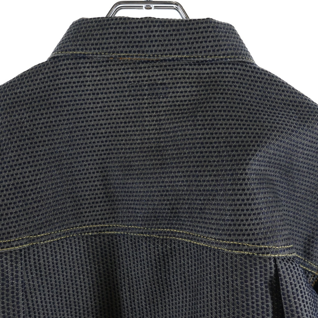 KAPITAL(キャピタル) CENTURY DENIM JACKET KOUNTRY 柿渋 刺し子 センチュリー ファースト デニムジャケット ブラック KAP-302A