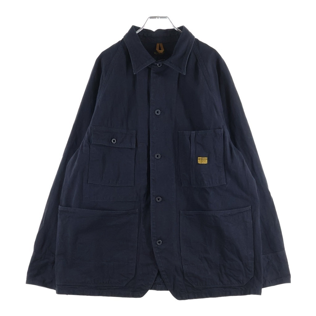 KAPITAL(キャピタル) 10OZ DENIM CACTUS COVERALL JACKET カクタス デニム カバーオールジャケット ブラック K2503LJ090