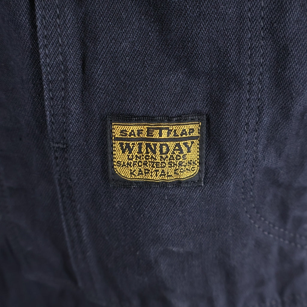 KAPITAL(キャピタル) 10OZ DENIM CACTUS COVERALL JACKET カクタス デニム カバーオールジャケット ブラック K2503LJ090
