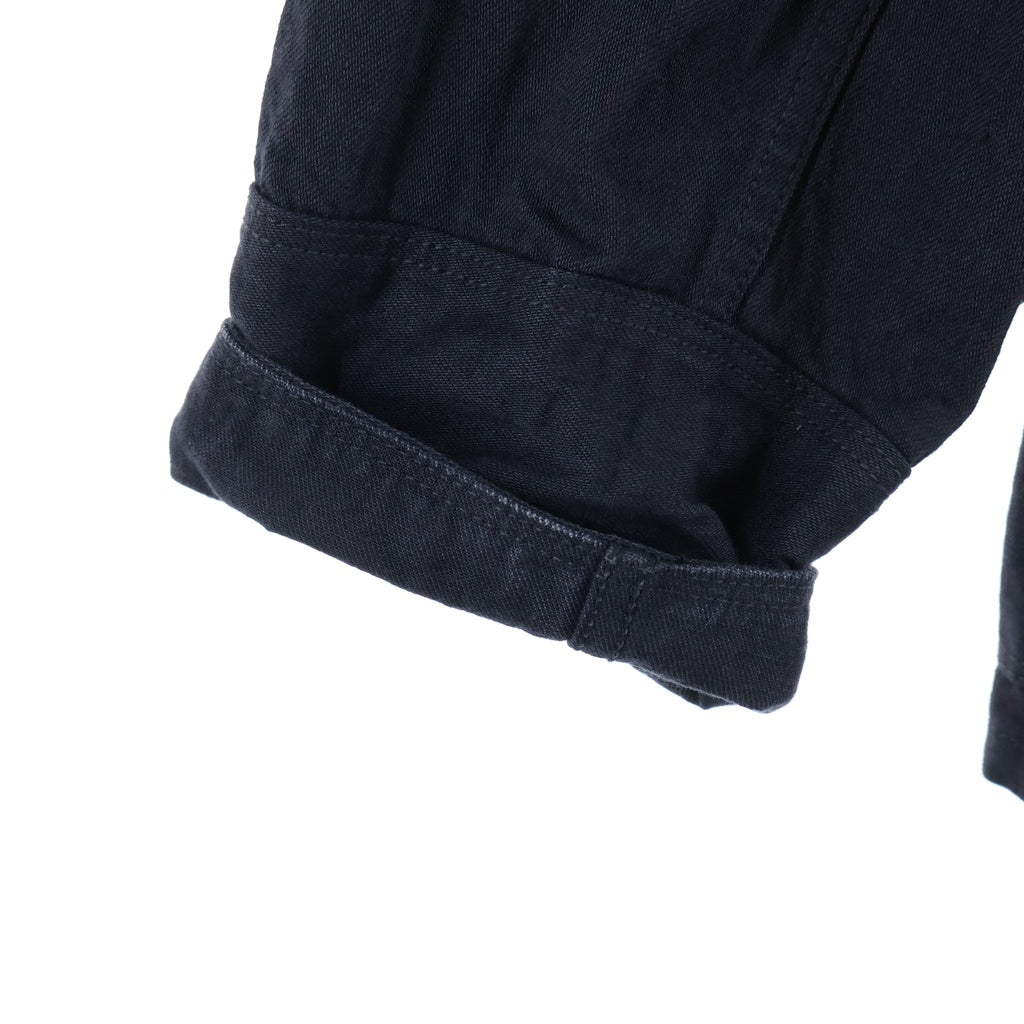 KAPITAL(キャピタル) 10OZ DENIM CACTUS COVERALL JACKET カクタス デニム カバーオールジャケット ブラック K2503LJ090