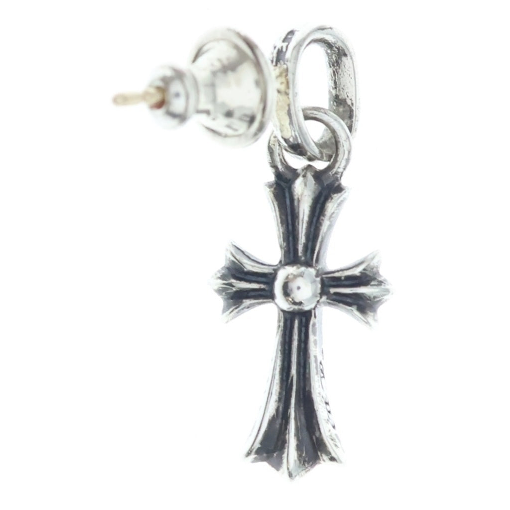 CHROME HEARTS(クロムハーツ) BBY F PPRCHN ベイビーファットクロス ドロップピアス シルバー BCA090