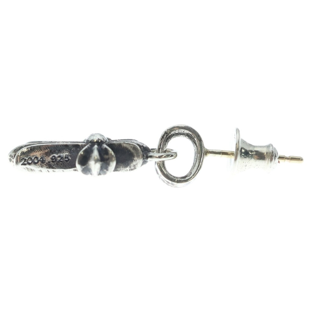 CHROME HEARTS(クロムハーツ) BBY F PPRCHN ベイビーファットクロス ドロップピアス シルバー BCA090