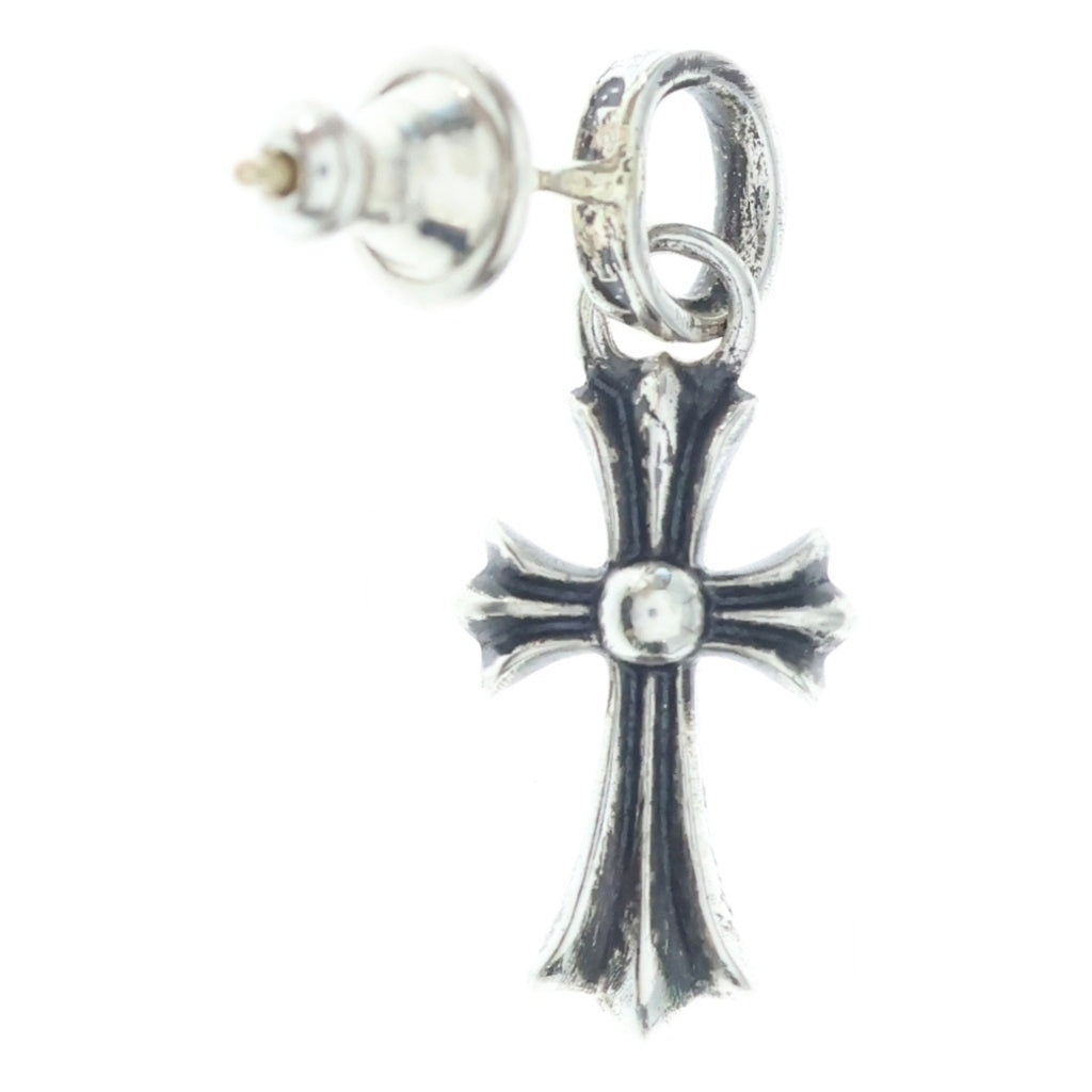 CHROME HEARTS(クロムハーツ) BBY F PPRCHN ベイビーファットクロス ドロップピアス シルバー BCA090