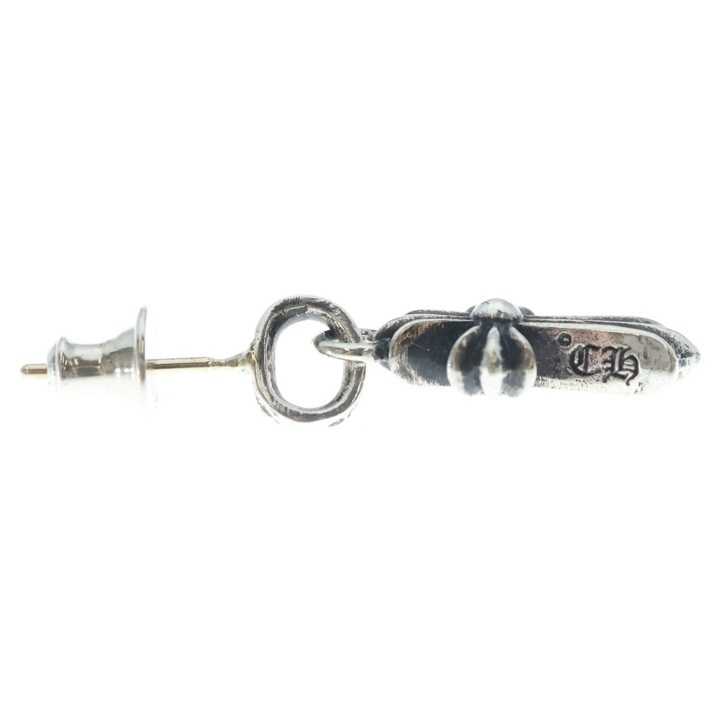 CHROME HEARTS(クロムハーツ) BBY F PPRCHN ベイビーファットクロス ドロップピアス シルバー BCA090