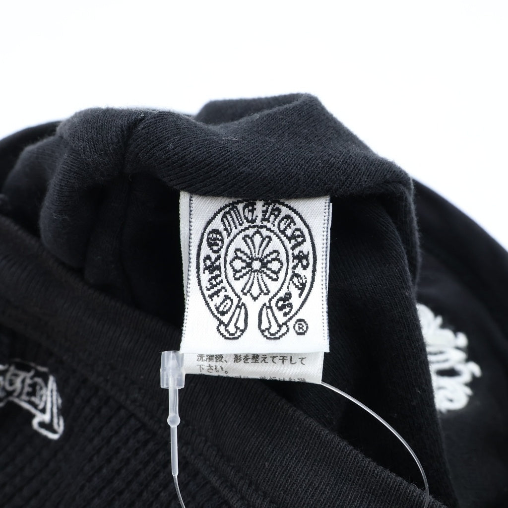 CHROME HEARTS(クロムハーツ) THERMAL BEANIE ヴァインダガー刺繍 サーマルビーニー キャップ ブラック