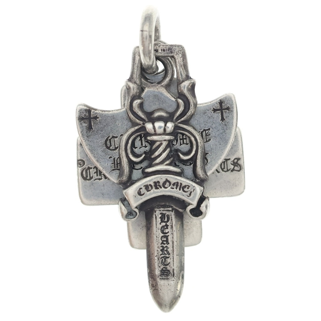 CHROME HEARTS(クロムハーツ) OLD 3TRINKETS オールド 3トリンケッツ ペンダント トップ シルバー