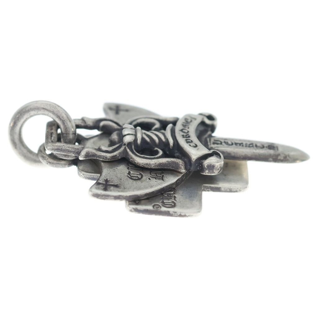 CHROME HEARTS(クロムハーツ) OLD 3TRINKETS オールド 3トリンケッツ ペンダント トップ シルバー