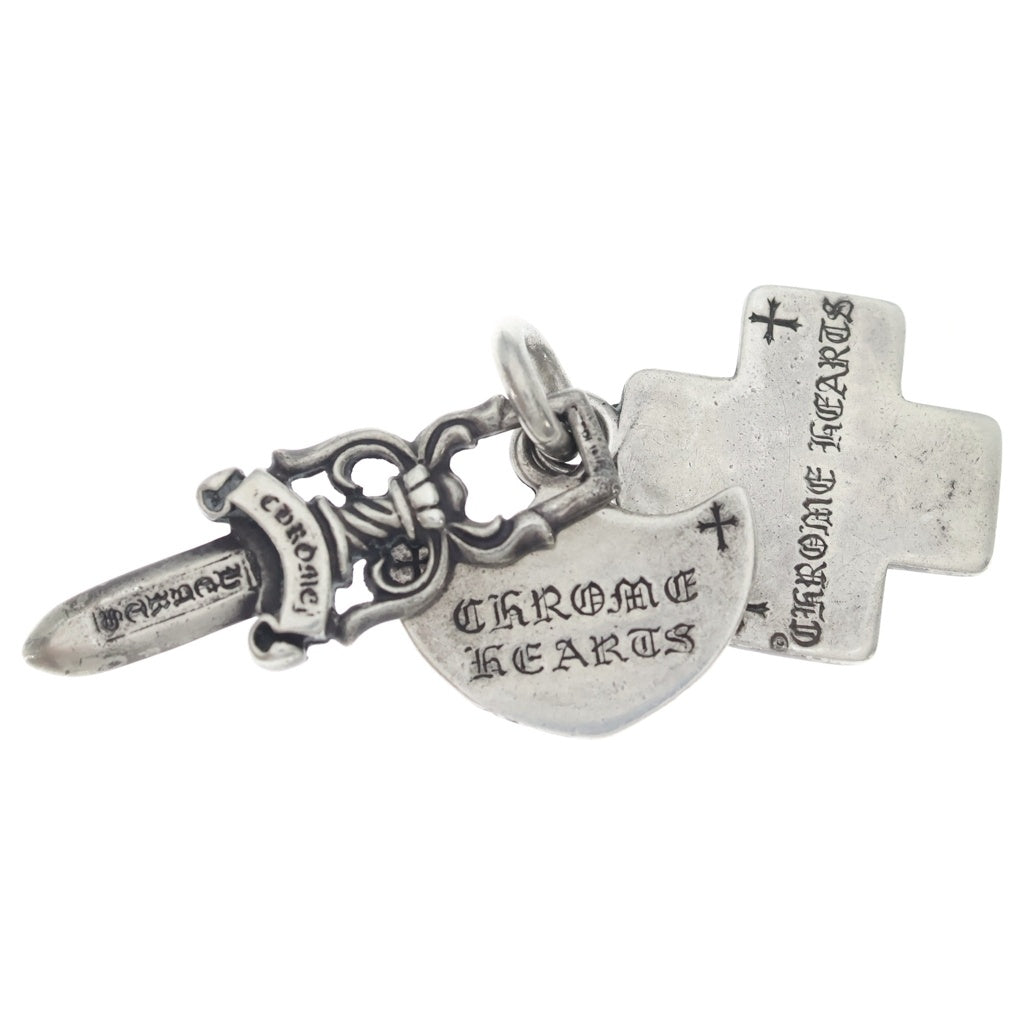 CHROME HEARTS(クロムハーツ) OLD 3TRINKETS オールド 3トリンケッツ ペンダント トップ シルバー