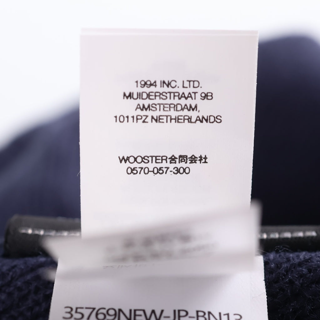 SUPREME(シュプリーム) 24AW ×New era Box Logo Beanie ニューエラ ボックスロゴデザイン ビーニー ニット帽 ネイビー