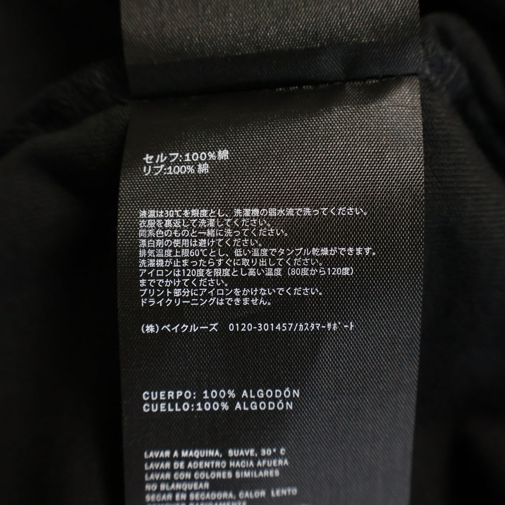 KITH(キス) 26SS WEST HOLLY WOOD TEE ウエスト ハリウッド ロゴデザイン クルーネック カットソー 半袖Tシャツ ブラック KHMA030062-001