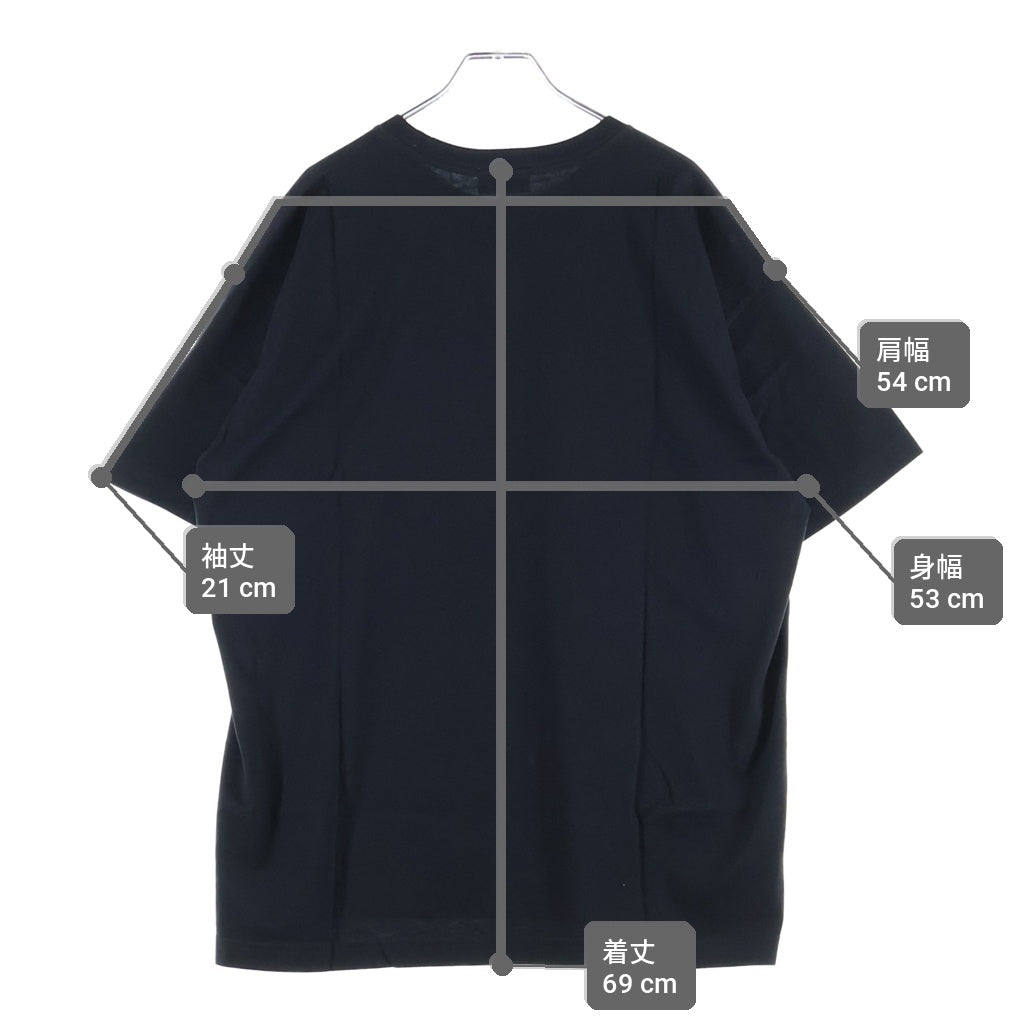 KITH(キス) 26SS WEST HOLLY WOOD TEE ウエスト ハリウッド ロゴデザイン クルーネック カットソー 半袖Tシャツ ブラック KHMA030062-001