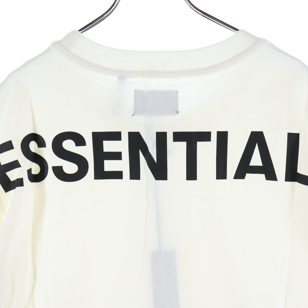 FEAR OF GOD ESSENTIALS(フィアオブゴッド エッセンシャルズ) バックロゴデザイン クルーネック カットソー 半袖Tシャツ ホワイト