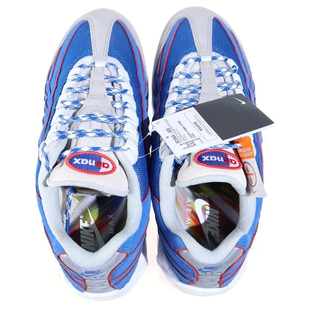NIKE(ナイキ) AIR MAX 95 BIG BUBBLE エアマックス95 ビッグバブル ローカットスニーカー US10.5/28.5cm ブルー IR1944-400