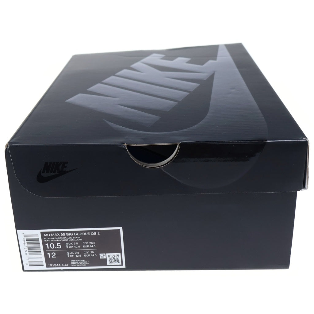 NIKE(ナイキ) AIR MAX 95 BIG BUBBLE エアマックス95 ビッグバブル ローカットスニーカー US10.5/28.5cm ブルー IR1944-400