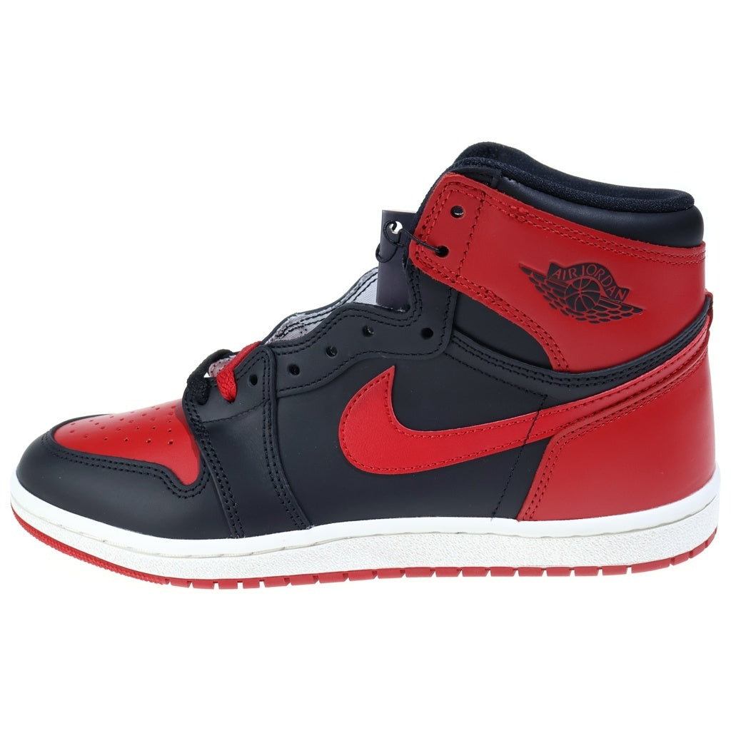 NIKE(ナイキ) AIR JORDAN HIGH 85 BRED 2025 エアジョーダン 1 ブレッド ハイカットスニーカー US10.5/28.5cm レッド/ブラック HV6674-067