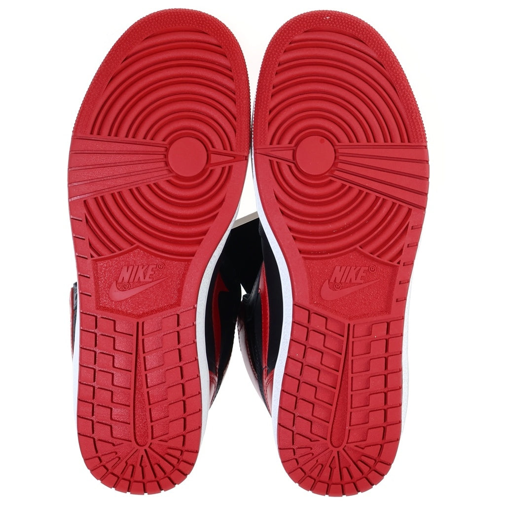 NIKE(ナイキ) AIR JORDAN HIGH 85 BRED 2025 エアジョーダン 1 ブレッド ハイカットスニーカー US10.5/28.5cm レッド/ブラック HV6674-067