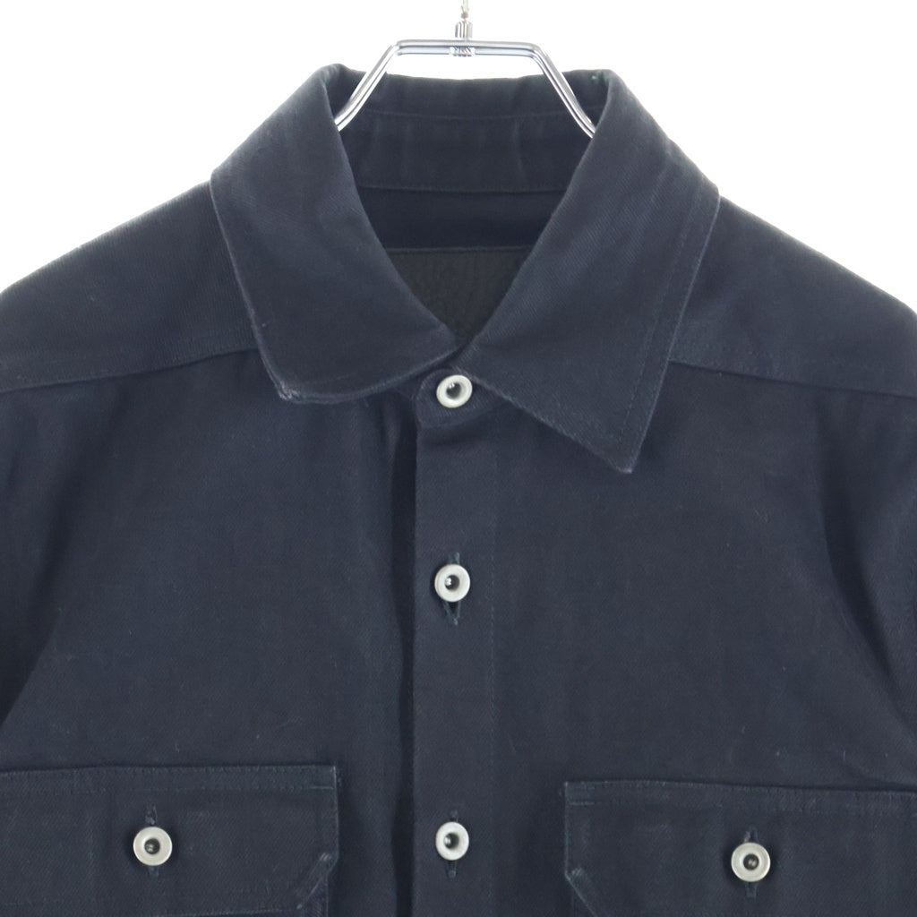DRKSHDW(ダークシャドウ) OUTER SHIRT デニム シャツジャケット ブラック DL02A3795-HBLKP