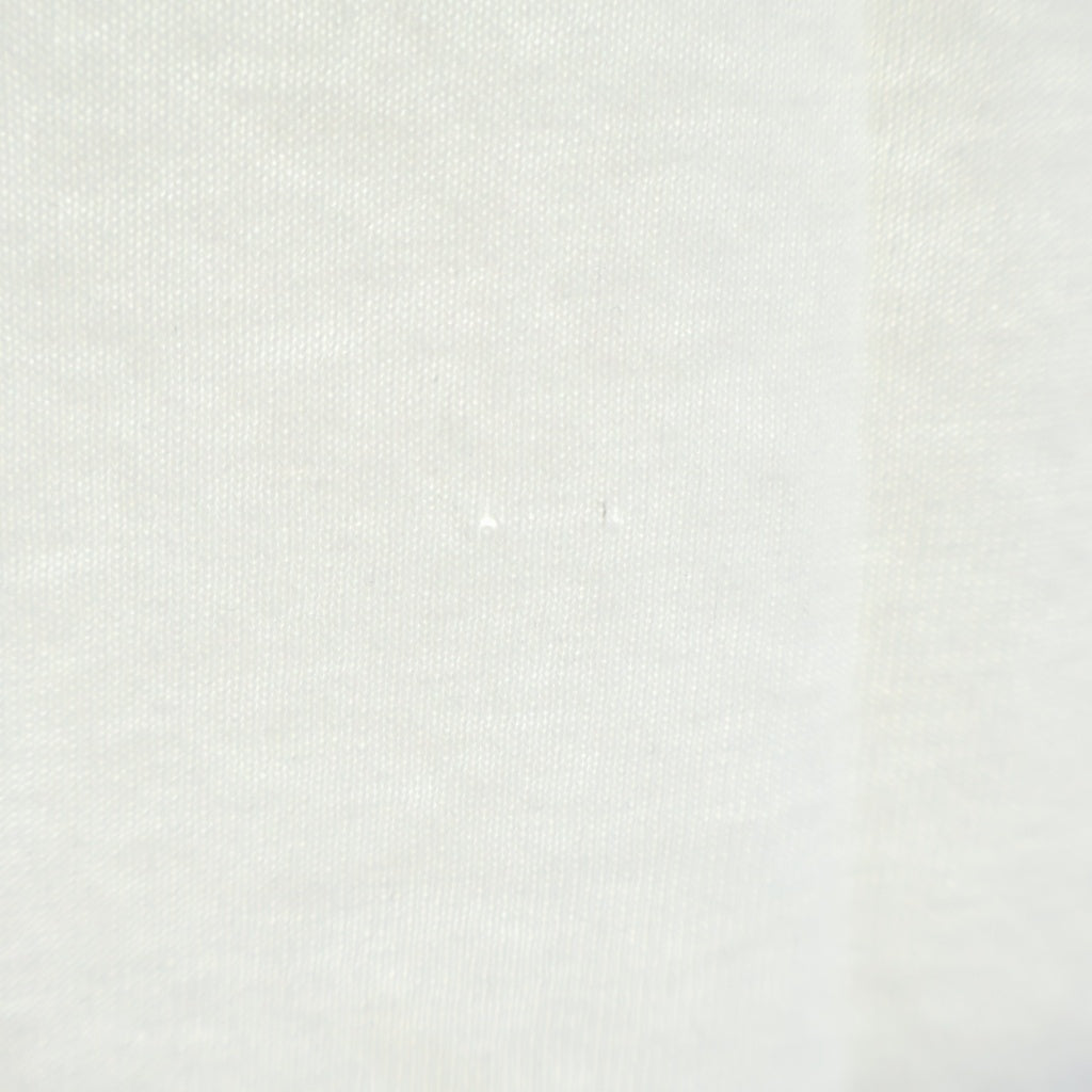 CHROME HEARTS(クロムハーツ) OLD CEMETARY CROSS RAGLAN TEE オールド7分丈 セメタリークロスラグラン長袖シャツ カットソー ブラック/ホワイト