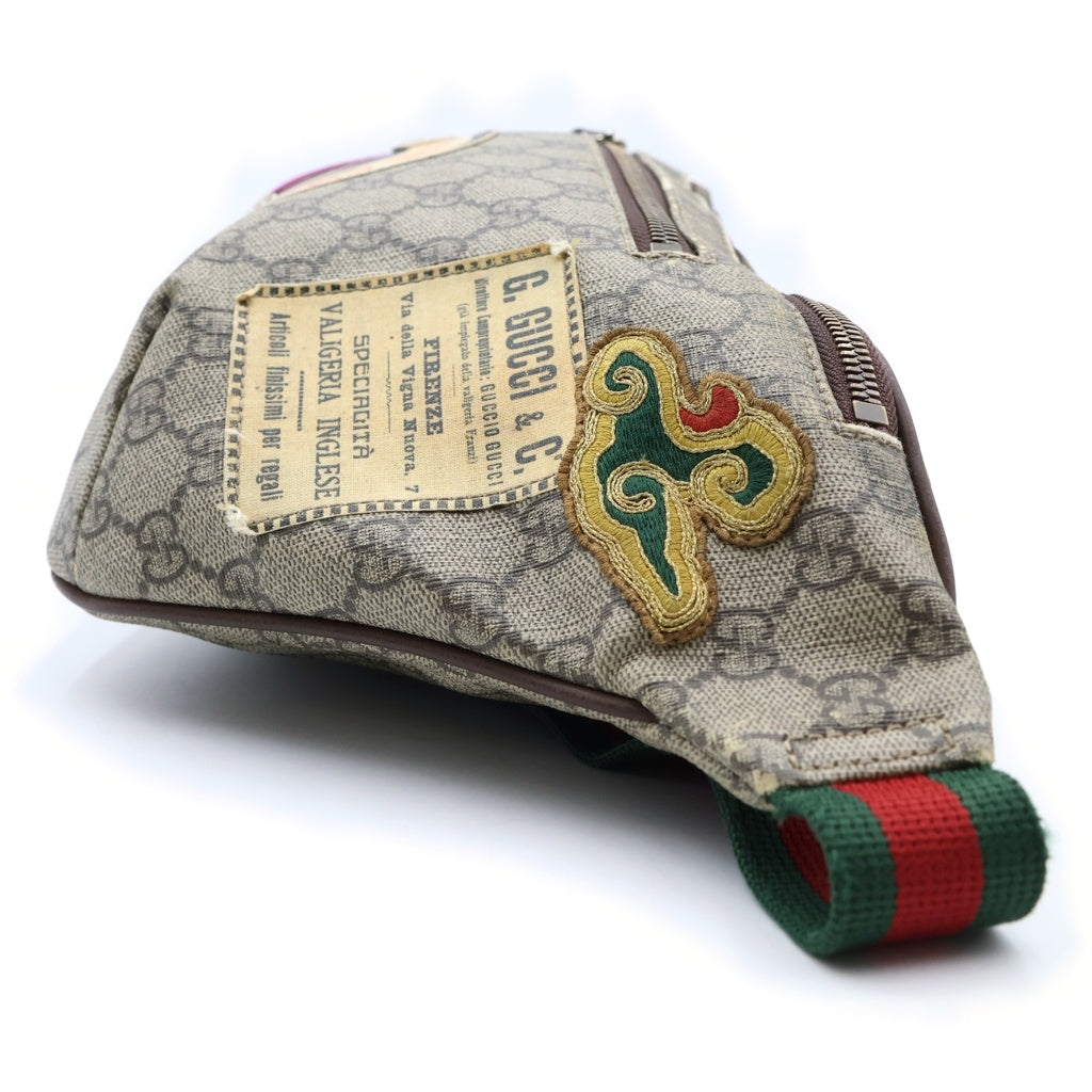 GUCCI(グッチ) GGスプリーム クーリエシェリーライン ボディバッグ ショルダーバッグ ベージュ 529711