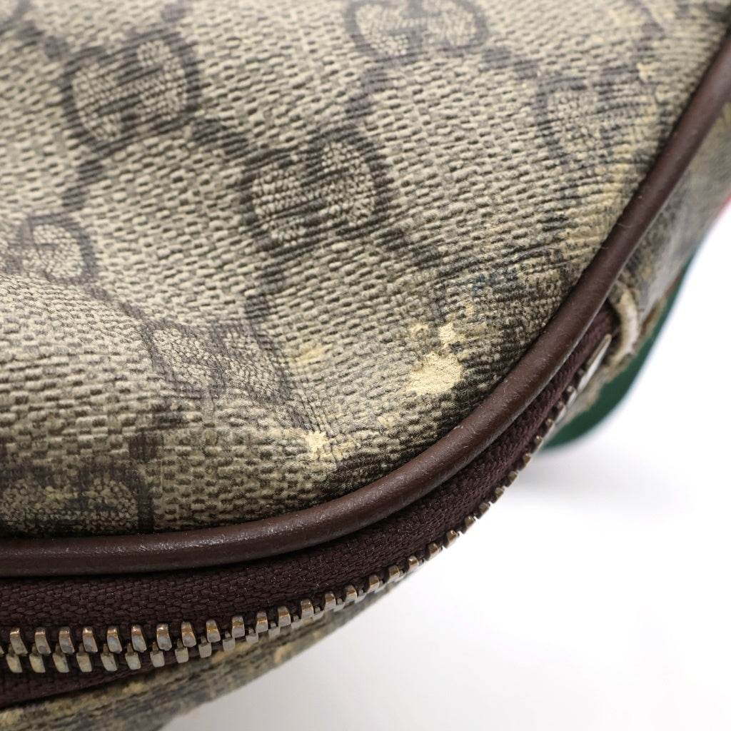 GUCCI(グッチ) GGスプリーム クーリエシェリーライン ボディバッグ ショルダーバッグ ベージュ 529711