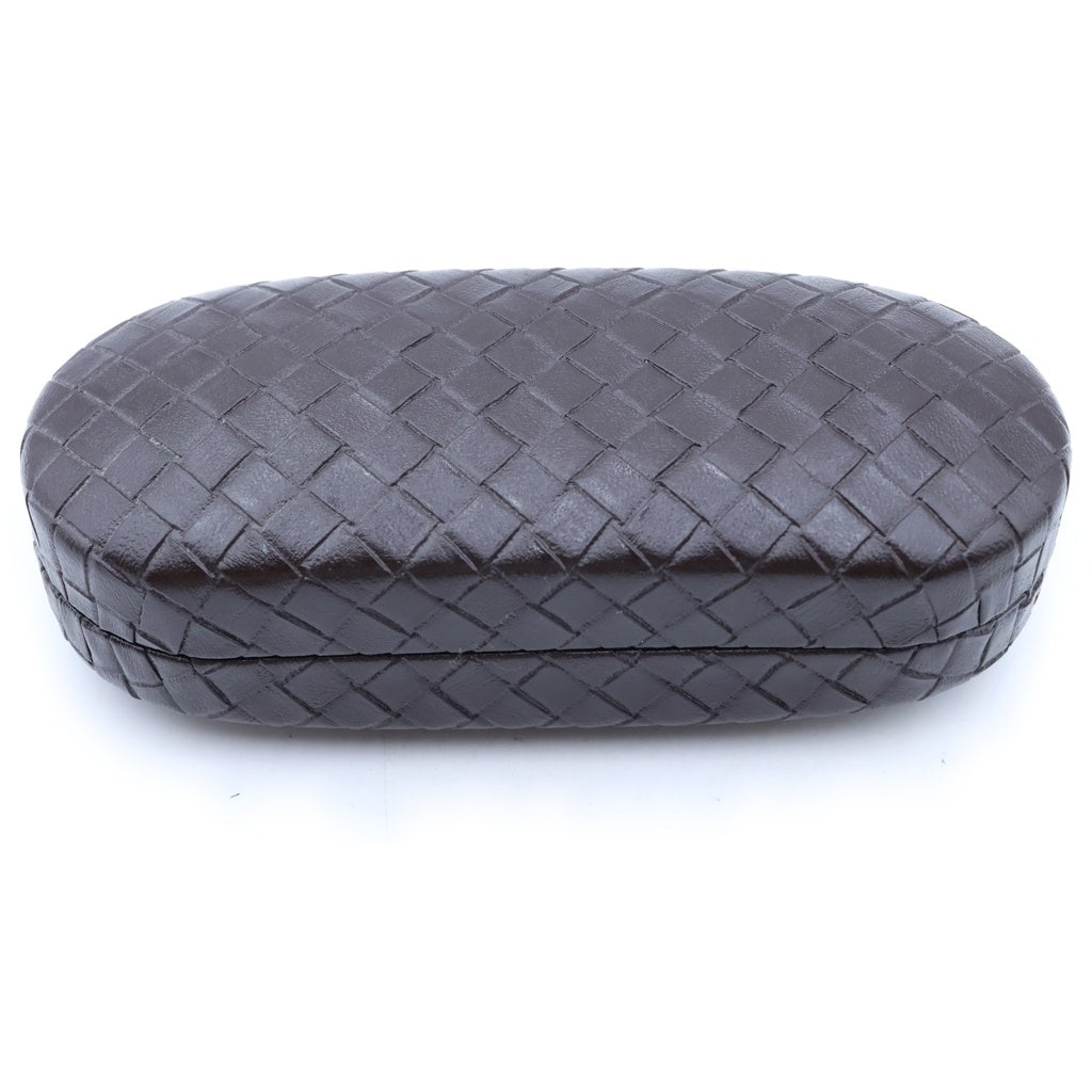 BOTTEGA VENETA(ボッテガヴェネタ) Rubber Temple Square Sunglasses ラバーテンプル スクエアサングラス メガネ ブラック 57□17 140 レディース