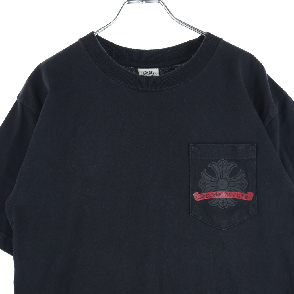 CHROME HEARTS(クロムハーツ) OLD CH PLS ホースシュー 半袖Tシャツ カットソー ブラック