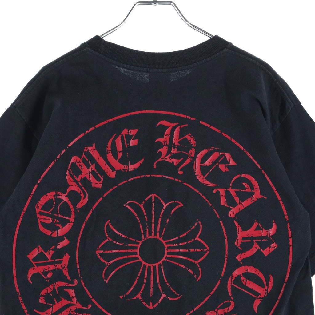 CHROME HEARTS(クロムハーツ) OLD CH PLS ホースシュー 半袖Tシャツ カットソー ブラック