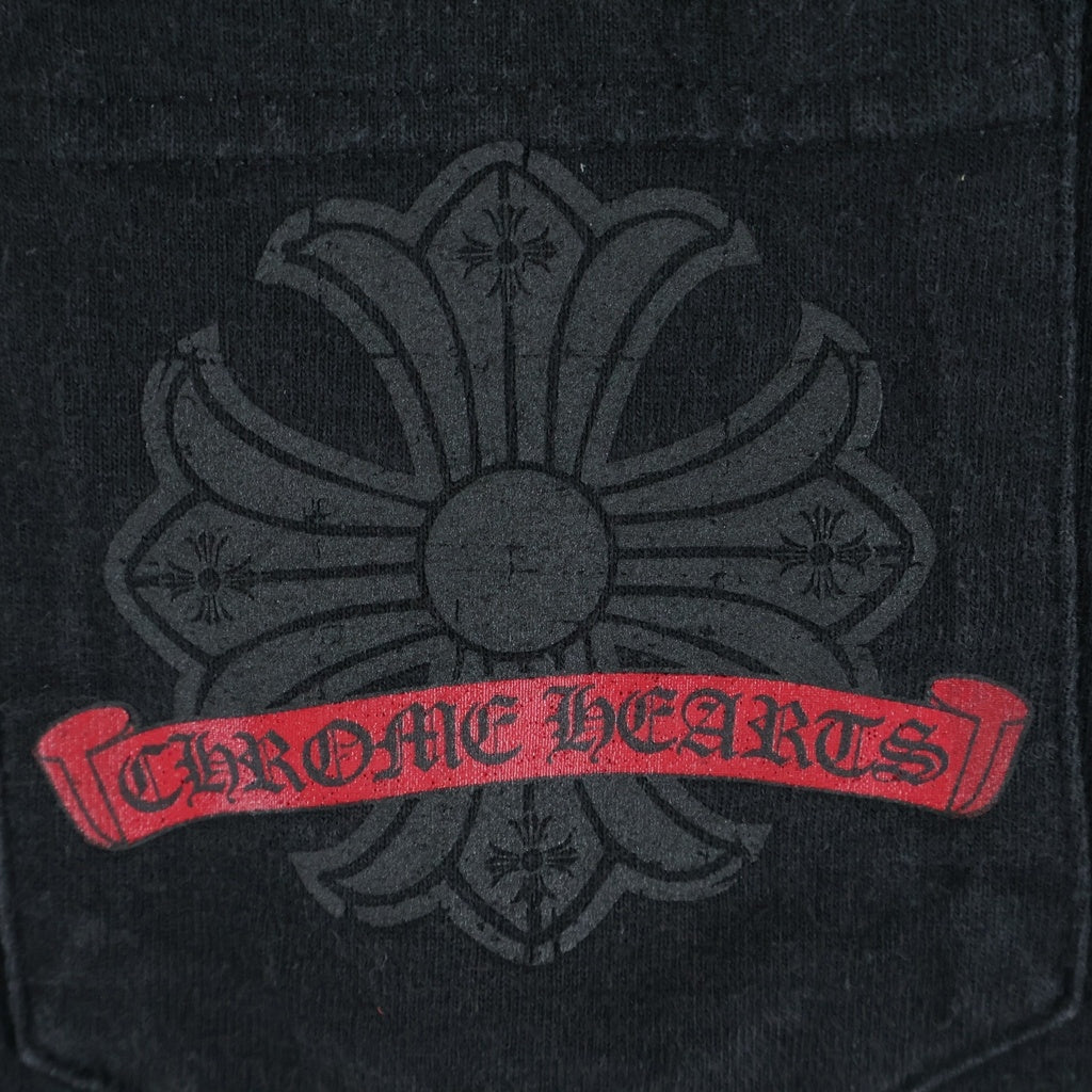 CHROME HEARTS(クロムハーツ) OLD CH PLS ホースシュー 半袖Tシャツ カットソー ブラック
