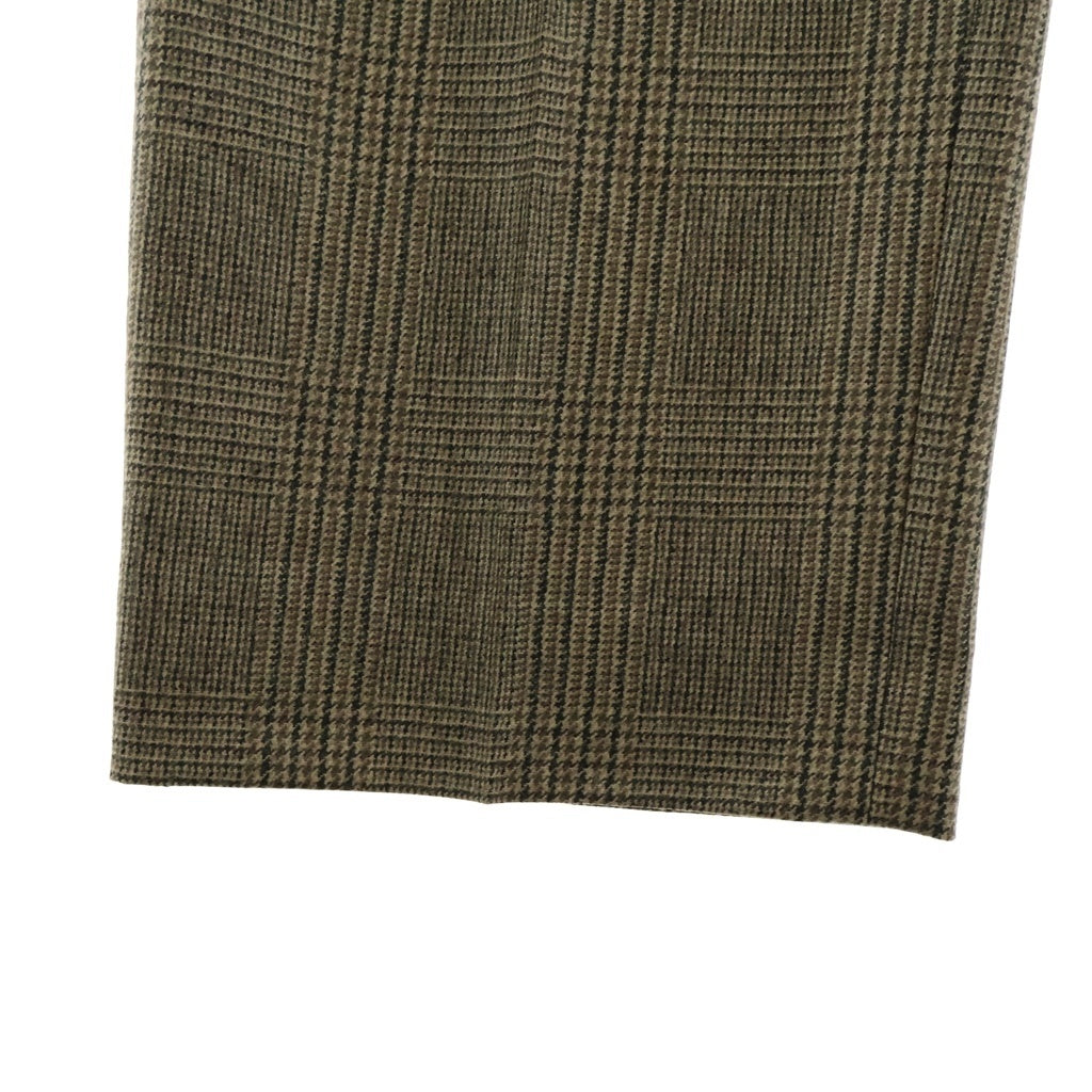 CELINE(セリーヌ) SKATE PANTS PRINCE OF WALES CHECK スケート プリンス オブ ウェールズ チェックパンツ ブラウン 2P555983N