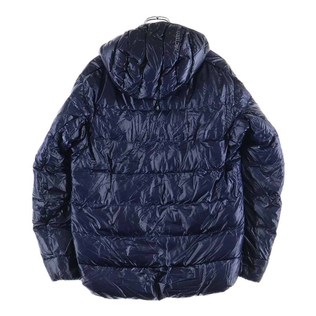 ARC'TERYX(アークテリクス) CERIUM SV HOODY セリーム ロゴデザイン フーデッド 中綿ジャケット ネイビー X000010555