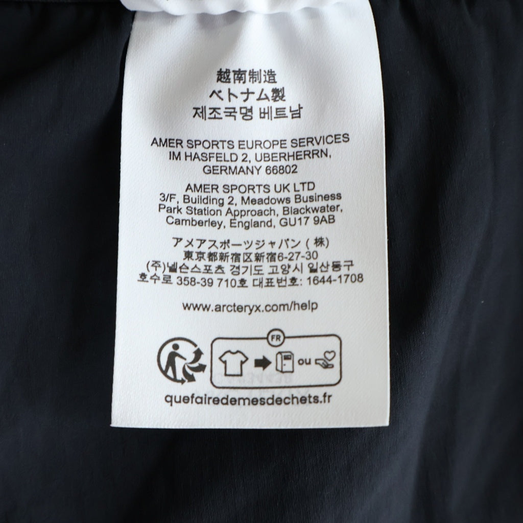 ARC'TERYX(アークテリクス) NORVAN INSULATED PANT ノーバン インサレーテッド ナイロン パンツ ブラック X000008256