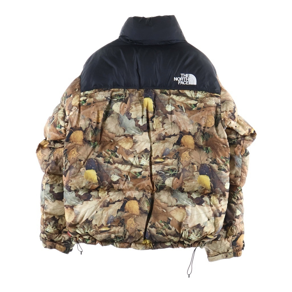 SUPREME(シュプリーム) 16AW×THE NORTH FACE NUPSTE DOWN JACKET LEAVES ノースフェイス ヌプシ ダウンジャケット リーブス ブラウン ND516021