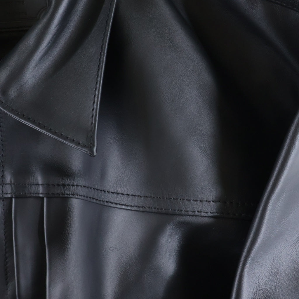 FINDERS KEEPERS(ファインダーズキーパーズ) 26SS TYPE ONE1942 T-BACK タイプワン ティーバック レザージャケット ブラック 2521109