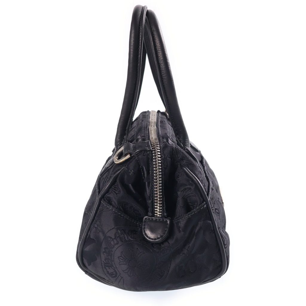 CHROME HEARTS(クロムハーツ) Mochita Stencil Nylon Hand Bag モチタ ステンシルナイロンハンドバッグ ブラック レディース