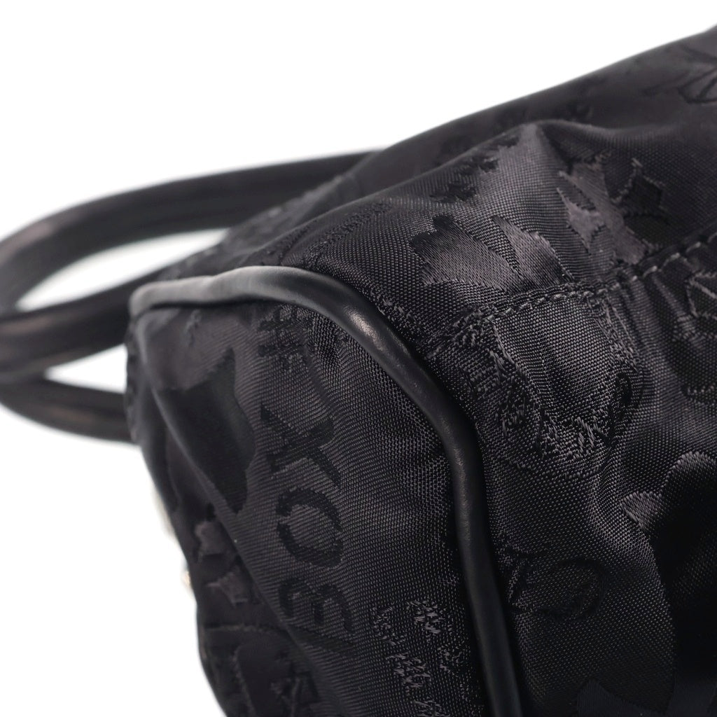 CHROME HEARTS(クロムハーツ) Mochita Stencil Nylon Hand Bag モチタ ステンシルナイロンハンドバッグ ブラック レディース