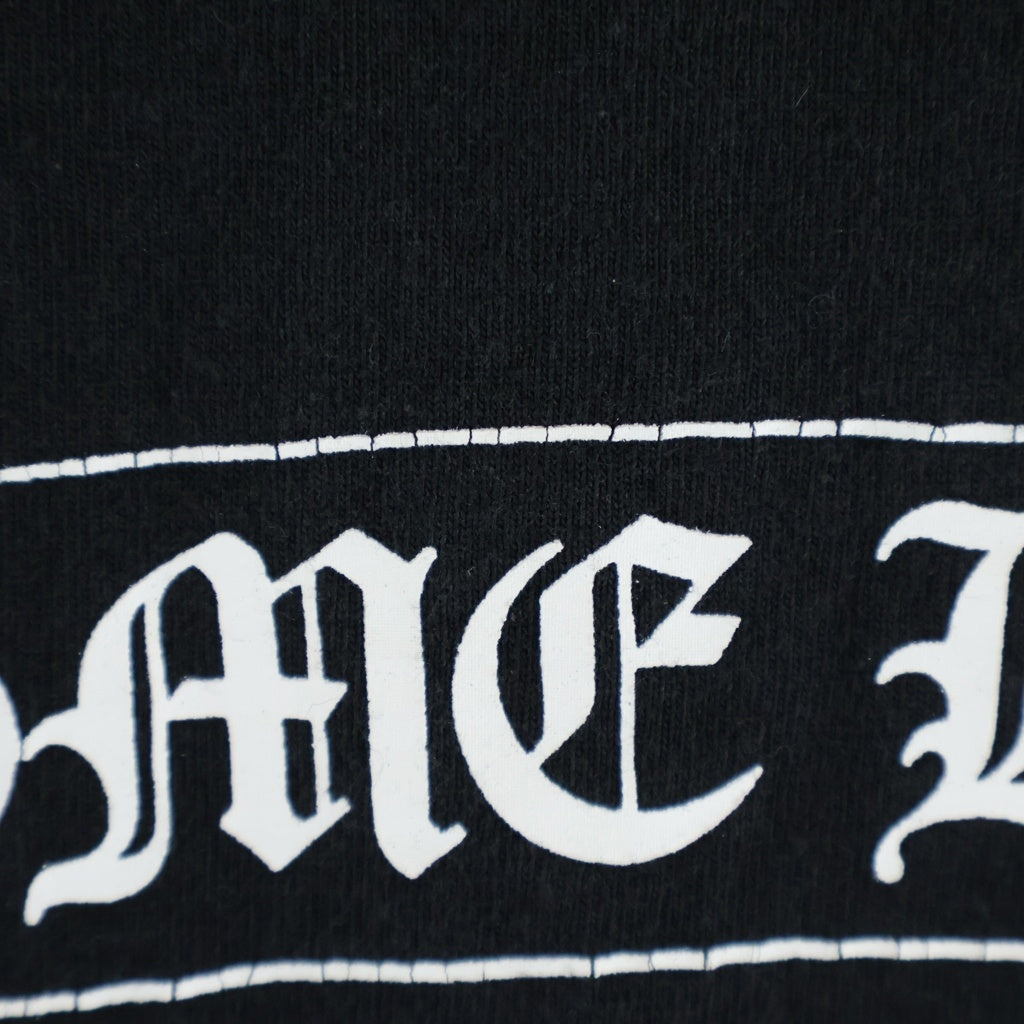 CHROME HEARTS(クロムハーツ) OLD VINE DAGGER LOGO S/S TEE オールド ヴァインダガーロゴプリント Tシャツカット ブラック