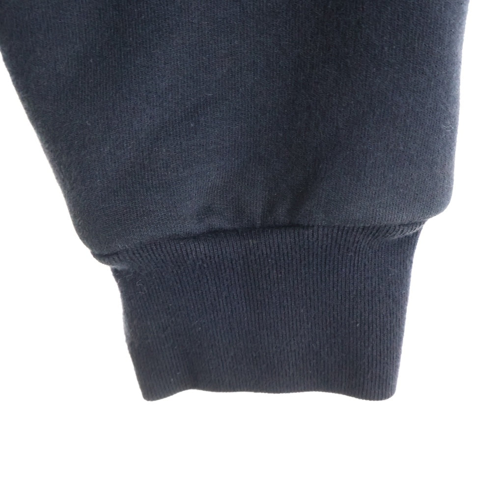 CHROME HEARTS(クロムハーツ) THERMAL SWTSHRT HD ZIP 裏地サーマル ロゴプリント ダガージップアップパーカー フーディー ブラック