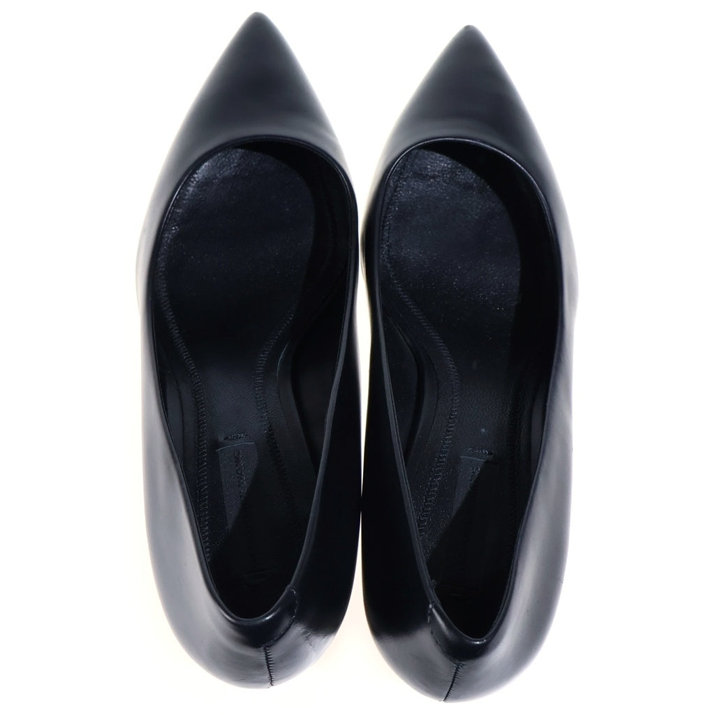 ALEXANDER WANG(アレキサンダーワン) メタルパンプス レザー ヒールブーツ パンプス ブラック レディース 303114S16