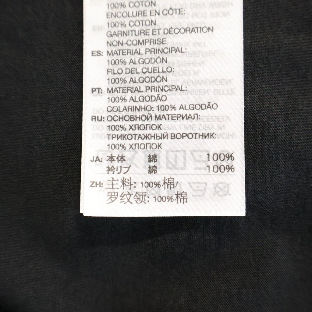 Y-3(ワイスリー) EL5 GFX SS TEE エンブロイダリーデザイン クルーネック カットソー ベースボールシャツ 半袖Tシャツ ブラック KQ9307