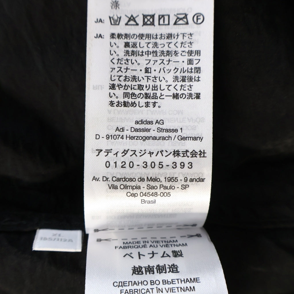 Y-3(ワイスリー) PLACED GRAPHIC SHORT SLEEVE LONG SHIRT プレースト グラフィック オープンカラー ロング 半袖シャツ ブラック KR0169